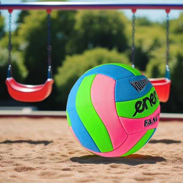 Piłka do siatkówki Enero Fancy r.5 plażowa 4/4