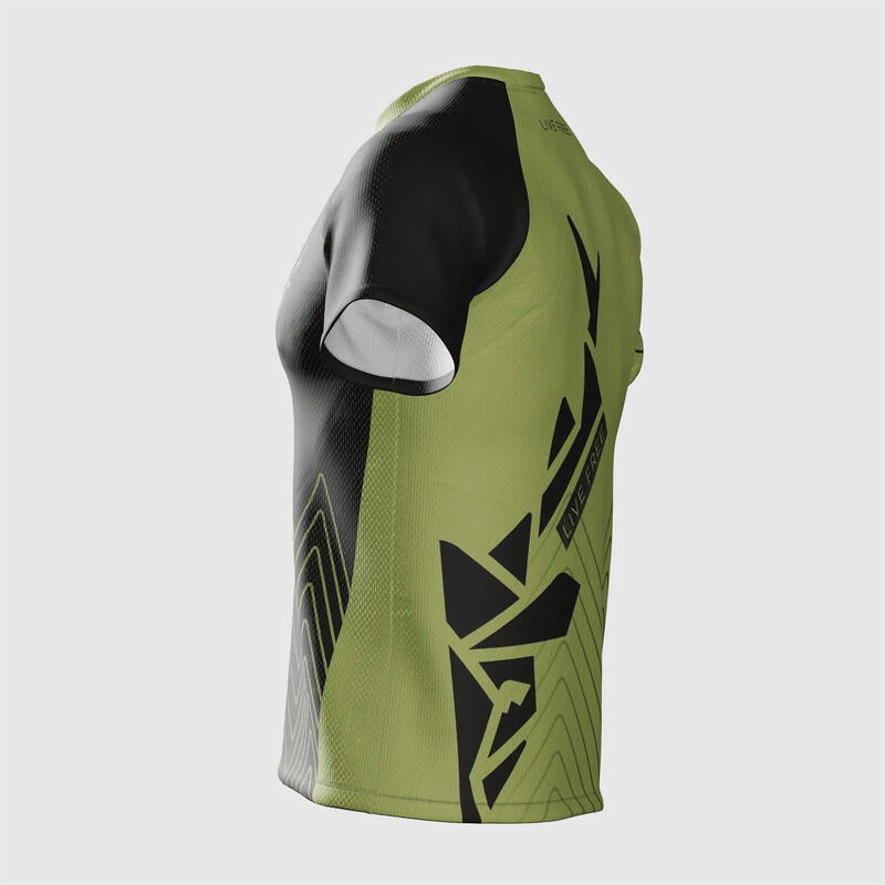 Hardloopshirt met korte mouwen voor heren Jano Groente 5/7