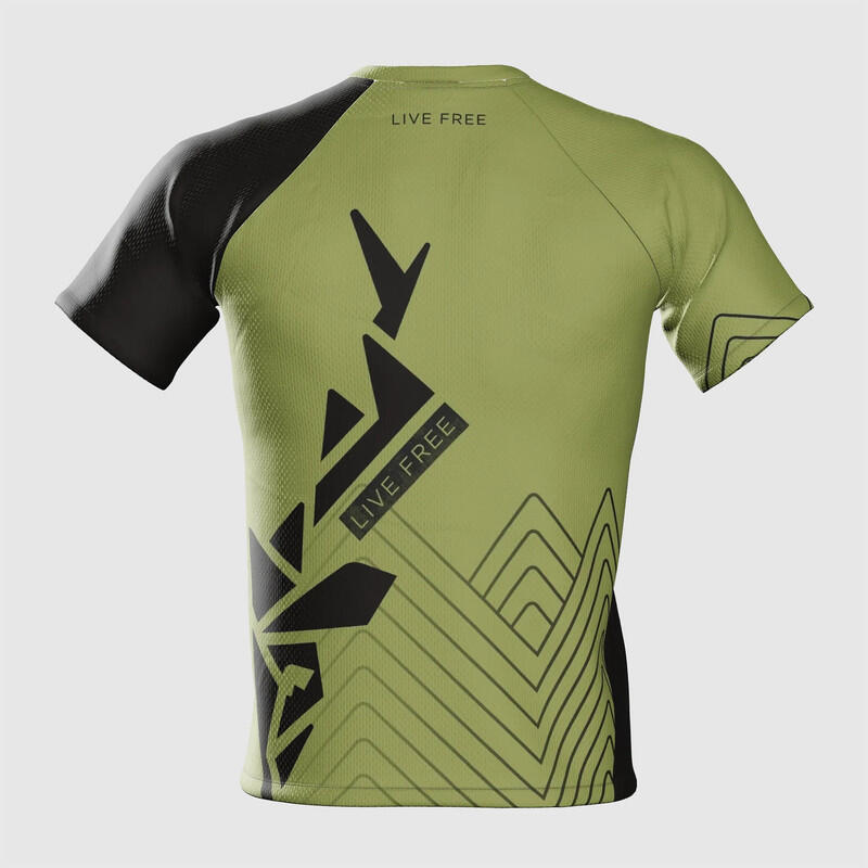 Hardloopshirt met korte mouwen voor heren Jano Groente 6/7