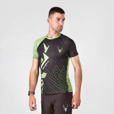 Maglia Running Trail uomo Jano Verde
