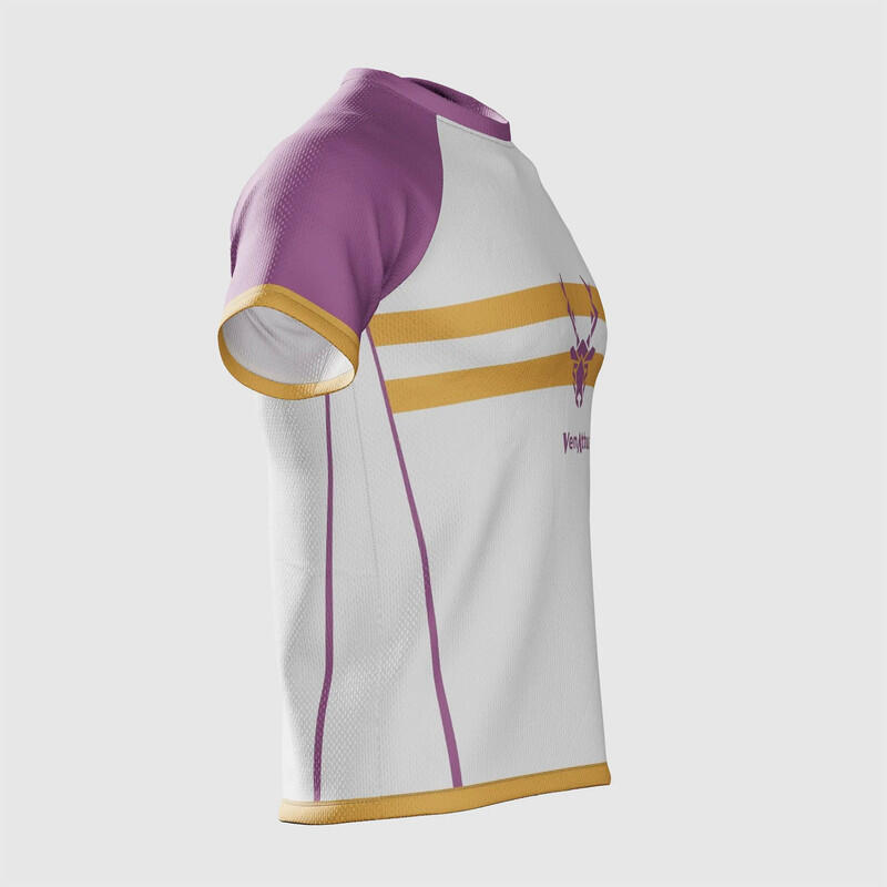 Maglia Running Trail uomo Senape Viola 5/7