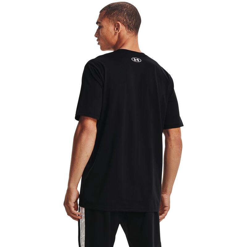T-shirt Under Armour Camo Boxed, Zwart, Mannen