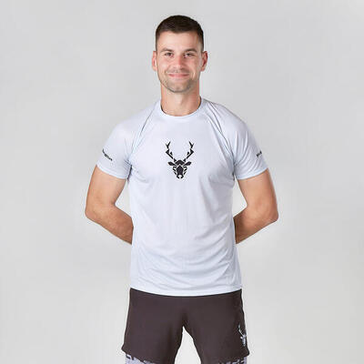 Maglia Running Trail uomo Herba Bianco