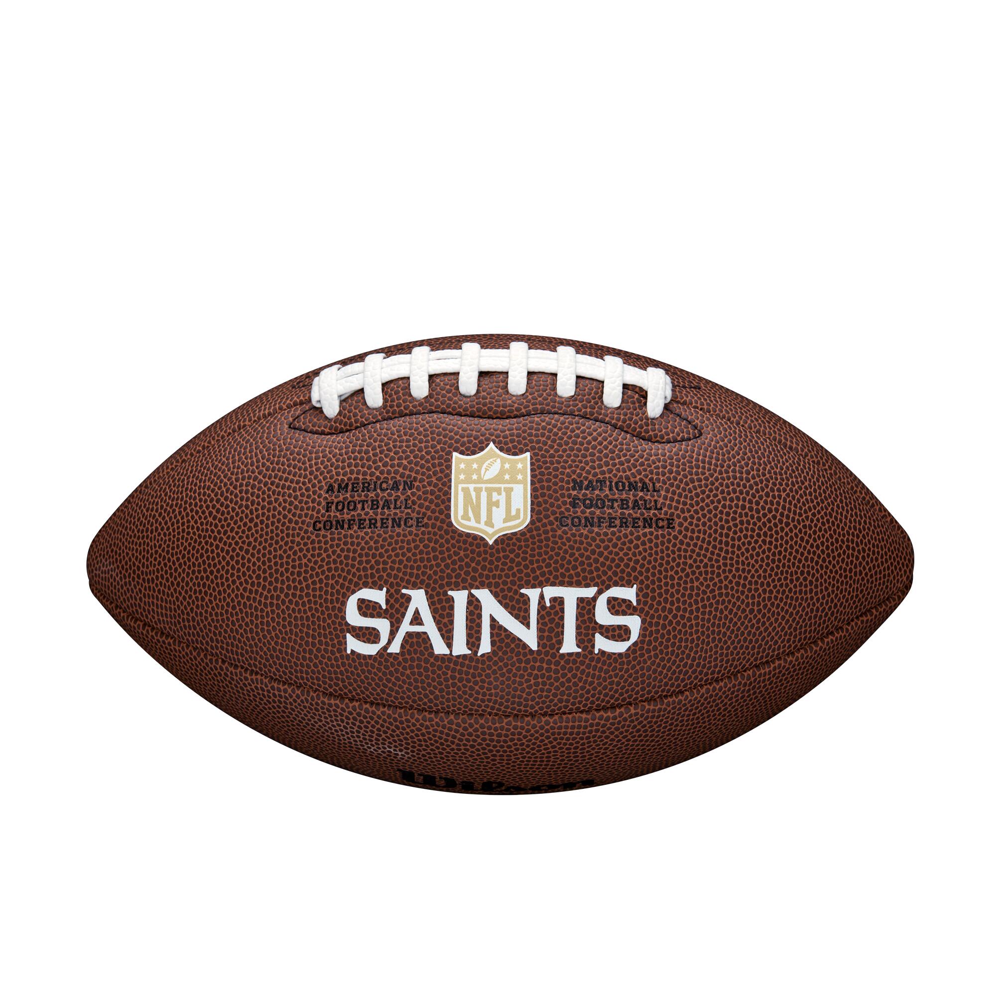 Wilson American Football-bal van de New Orleans Saints 3/3