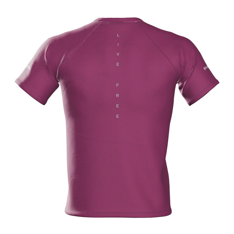 T-shirt de Running Trail Homme Herba Bordeaux 6/7