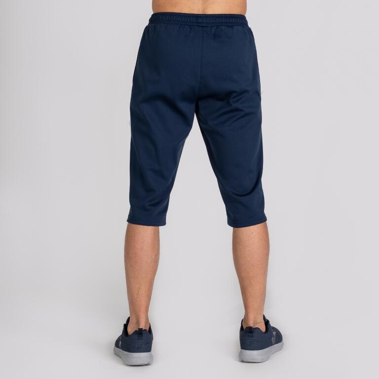Bermuda Football Homme Joma Capri Bleu Marine 4/5