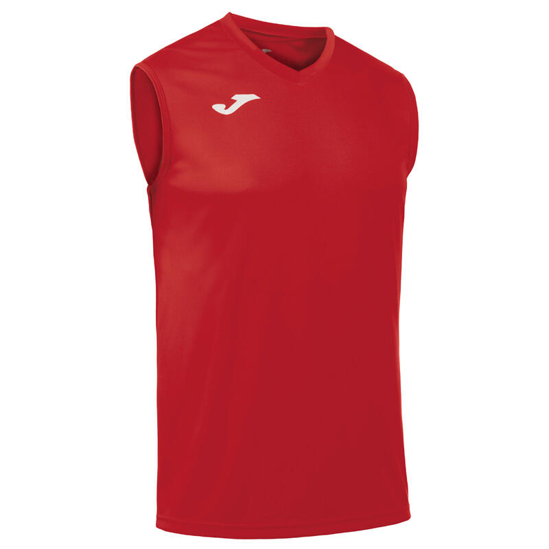 Joma - Débardeur Sans Manches Basket-ball Homme Joma Combi Rouge - T-shirt Sans Manche - Rouge - 36 Xs - Decathlon