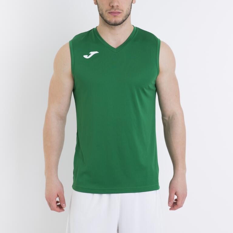 Débardeur Sans Manches Basket-Ball Homme Joma Combi Vert
