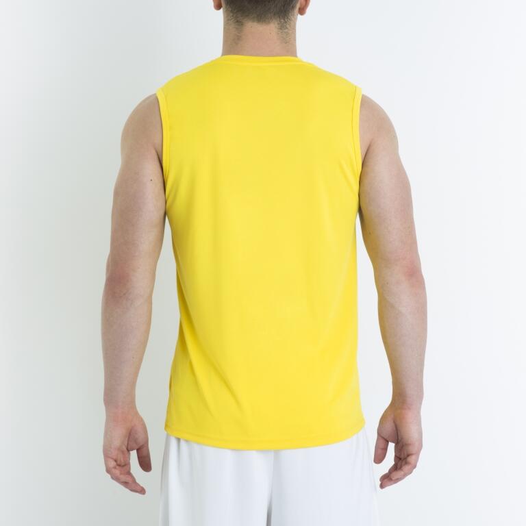 Camiseta Sin Mangas Baloncesto Niños Joma Combi Amarillo 3/3