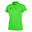 Polo Manches Courtes Football Femme Joma Hobby Vert Fluo