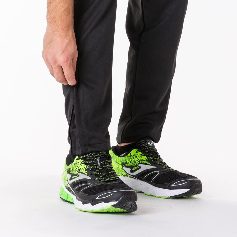 Pantaloni fotbal 100027100 uni negri bărbătești