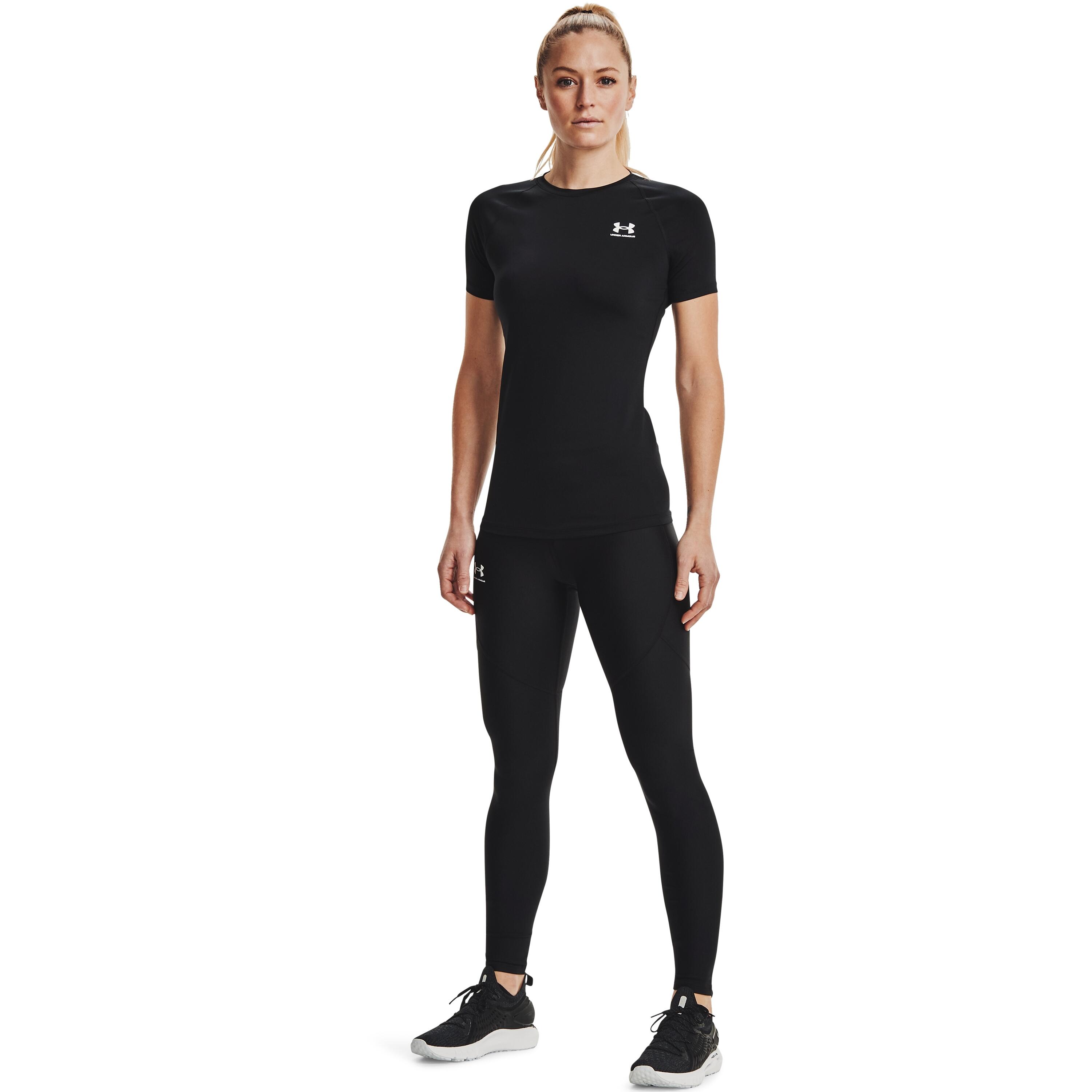 Under Armour Damen HeatGear Kurzarm Kompressions-T-Shirt - 1365460 2/5