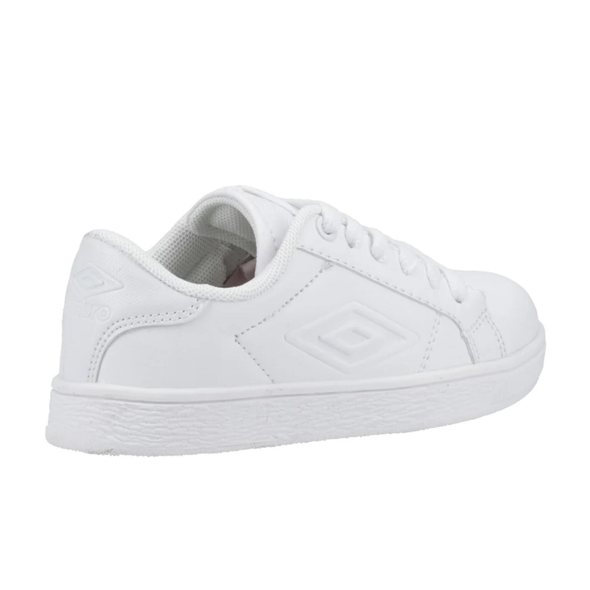 Childrens/Kids Medway Lace Trainers (White) 2/4