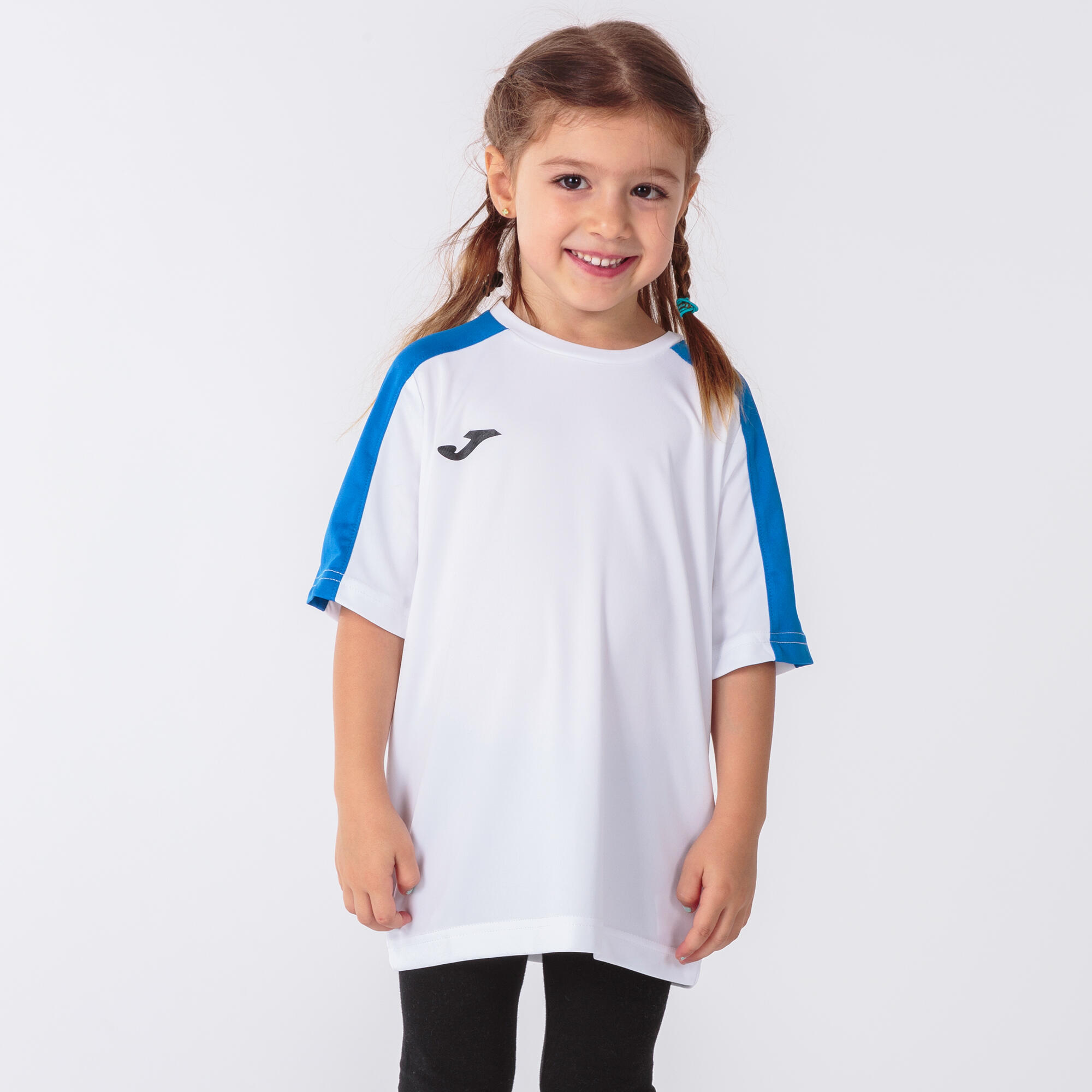Maillot Manches Courtes Football Homme Joma Academy III Blanc 5/6