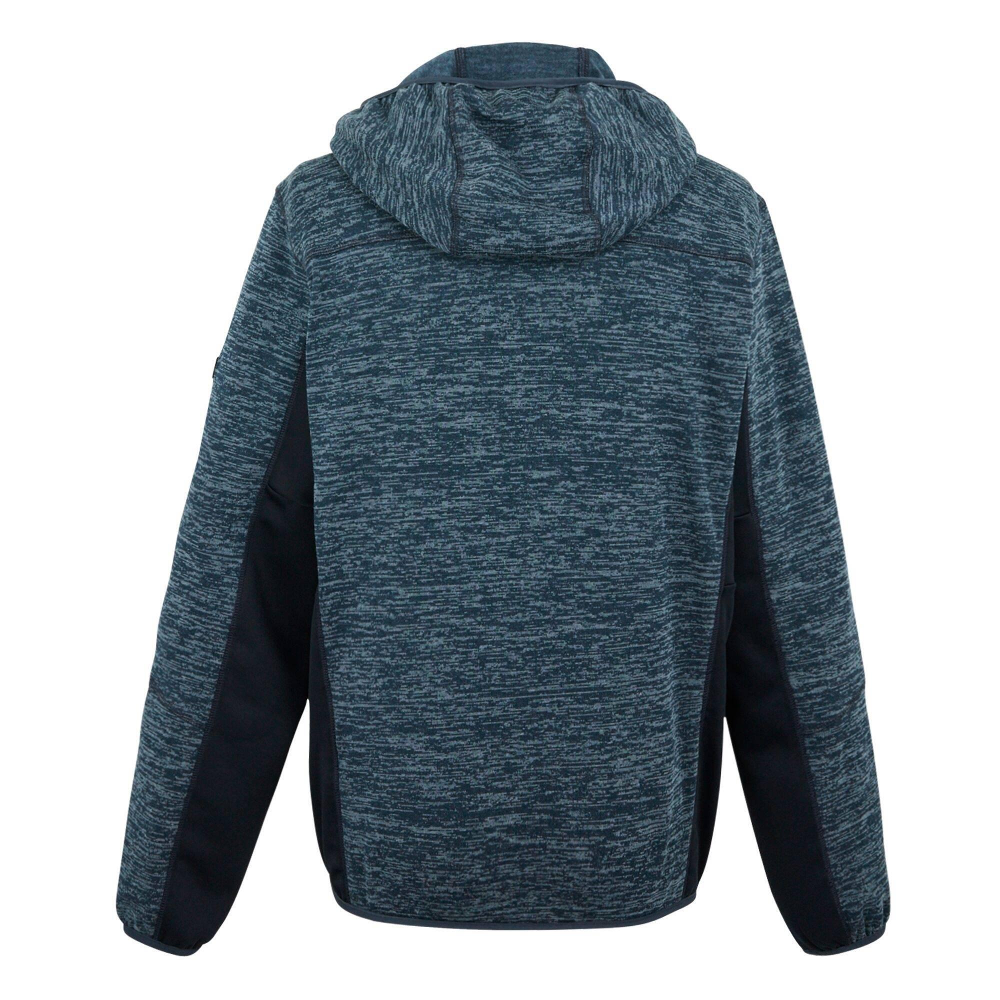 Giacca In Pile Cerniera Su Intera Lunghezza Uomo Regatta Alven Moonlight Denim 4/5