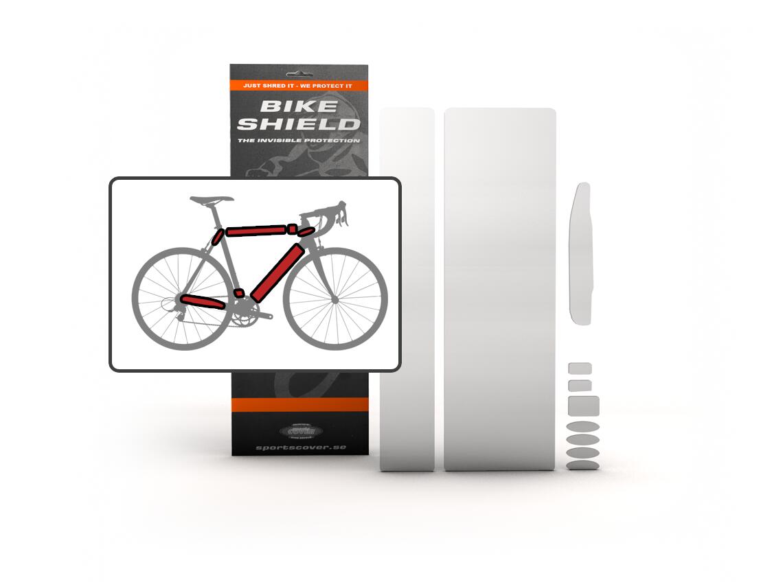Kit pellicola protettiva Bikeshield Fullpack Regular 2/5