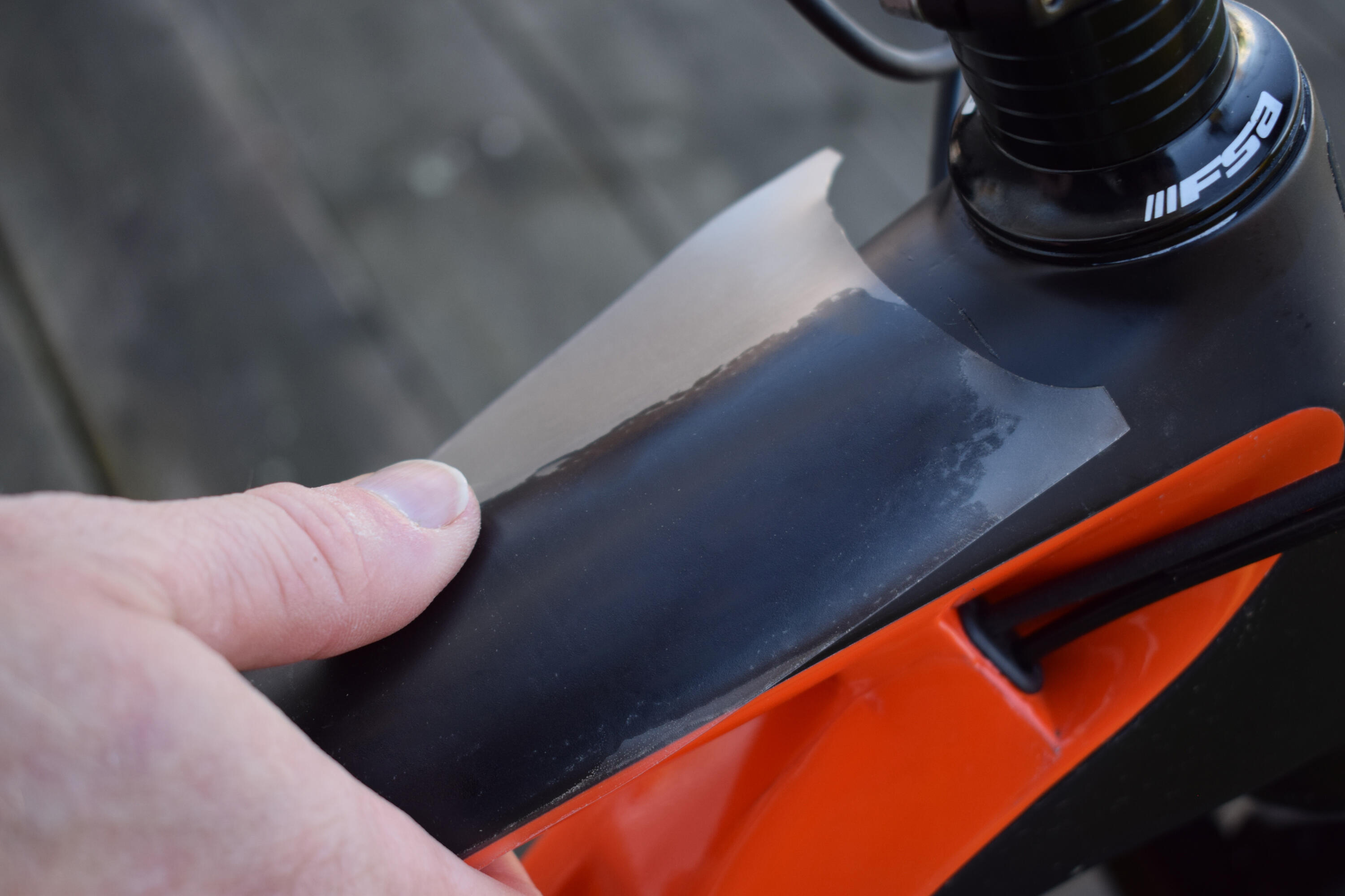 SportsCover BikeShield Premium Basic Rahmenschutz-Kit Matt 3/5