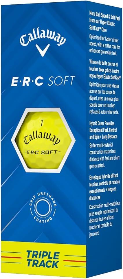 Bolas de golfe Callaway NEW ERC Soft Triple Track 5/5