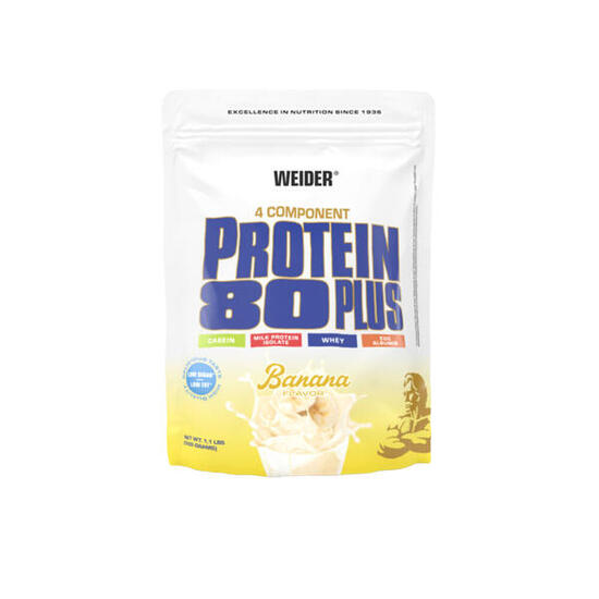 Protéine multi-sources - Protein 80 Plus - Banane 500g