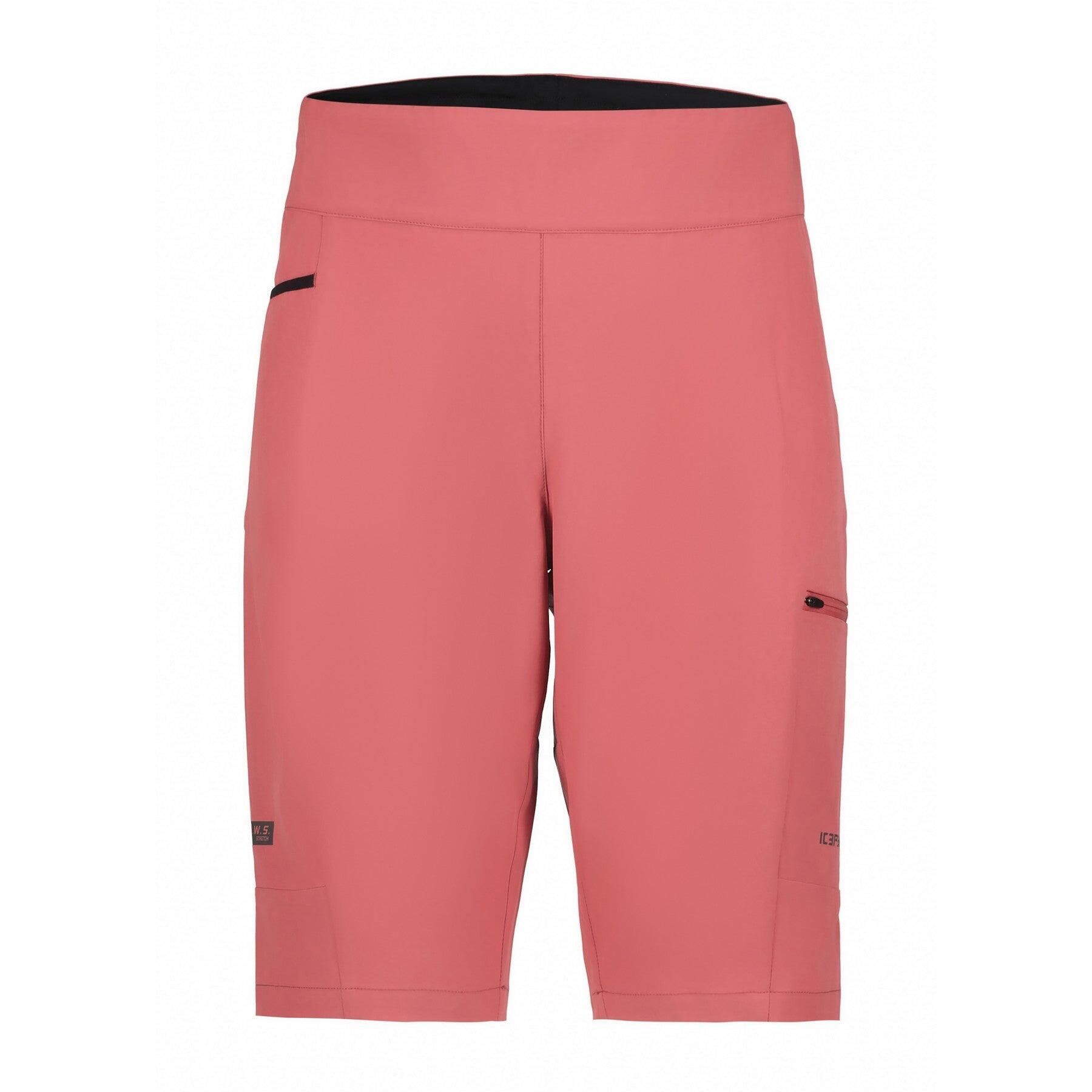 ICEPEAK Short donna Icepeak Bautzen rosso per escursionismo
