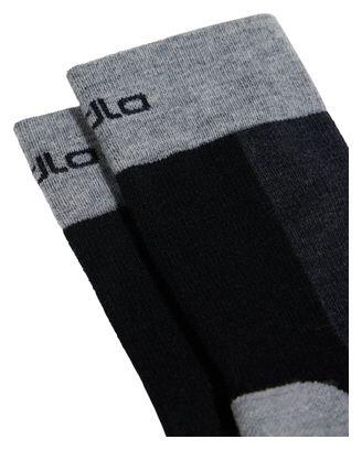 Odlo Performance Wool Mid Socks Black/Grey 3/3