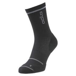 Chaussettes Odlo Micro Crew Ceramicool Reflective Noir
