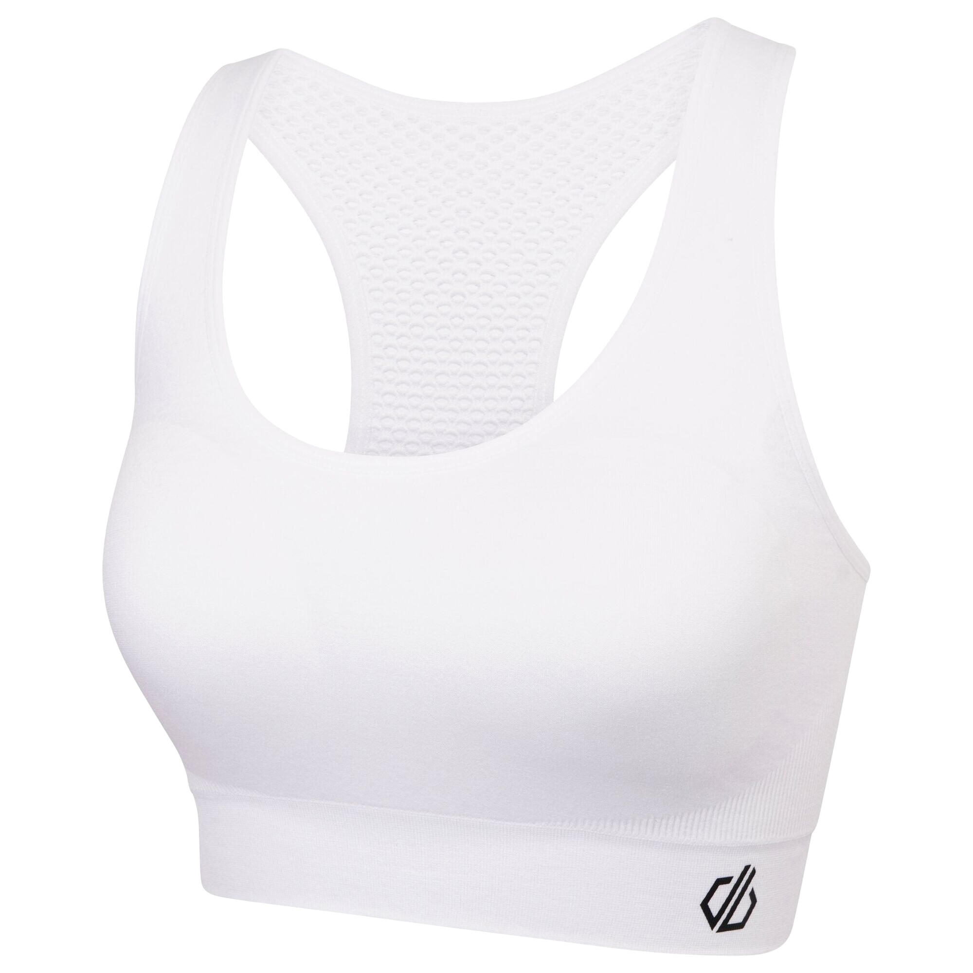 Reggiseno Sportivo Donna Dare 2B Dont Sweat It II Bianco 3/5
