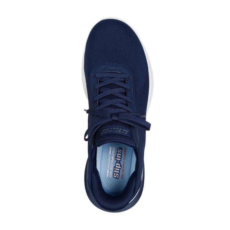 Pantofi sport barbati Skechers Bobs Arc Waves 2.0, Albastru