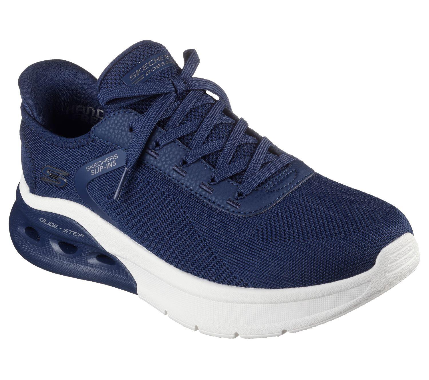 Pantofi sport barbati Skechers Bobs Arc Waves 2.0, Albastru