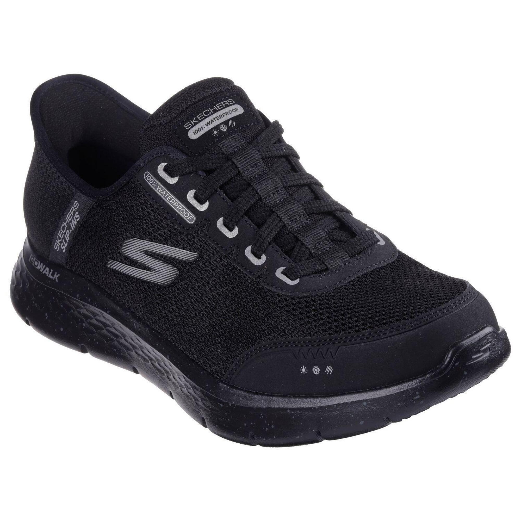 Skechers - Homme Go Walk Flex 100% Waterproof Slip-on Noir - Baskets - Noir - 39,5 - Decathlon