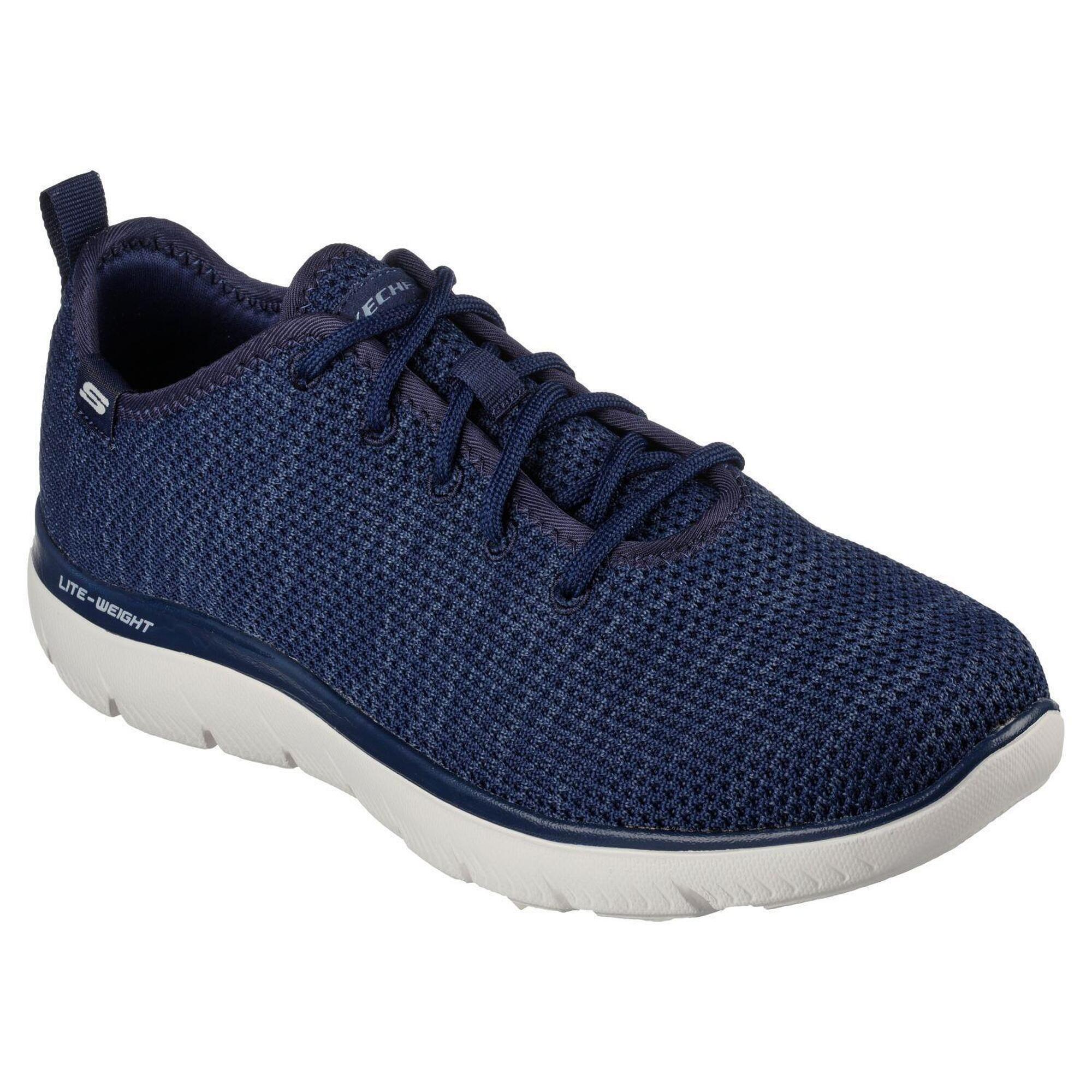Skechers - Homme Summits Doharis Sneaker Bleu Marine - Baskets - Bleu - 42 - Decathlon