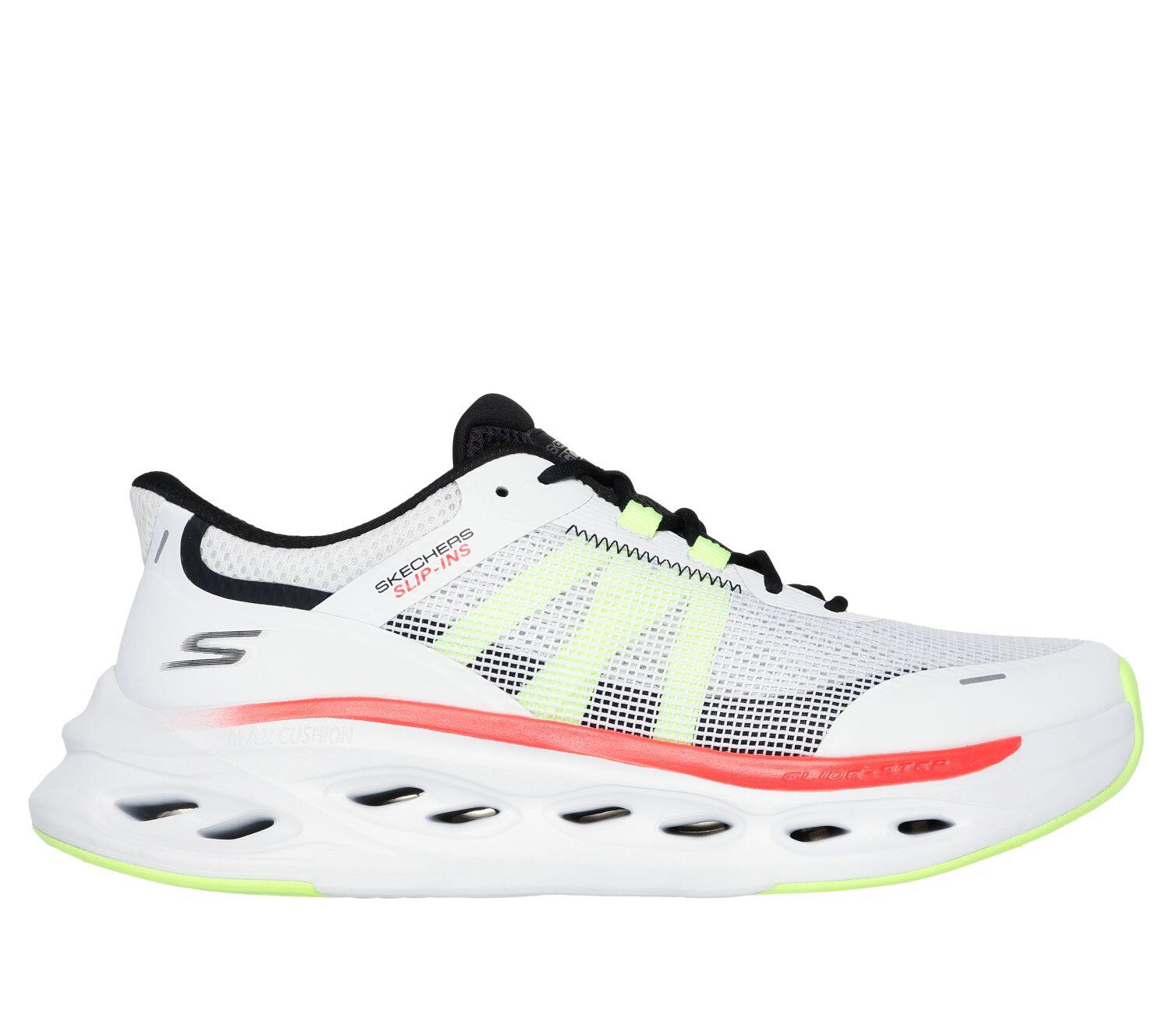 Zapatillas Skechers Hombre Max Cushioning Glide-Step Blanco 5/5
