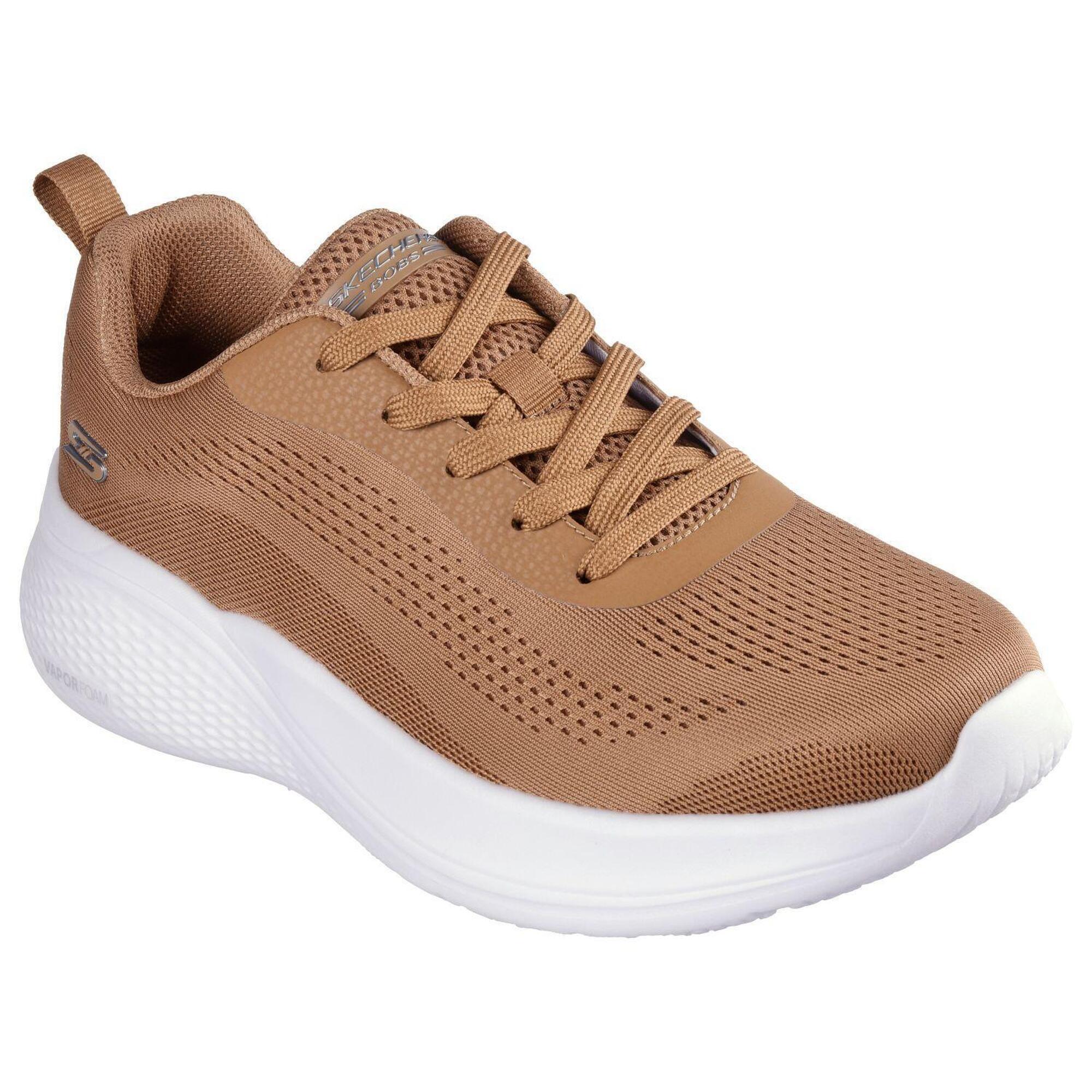 Skechers - Homme Bobs Infinity Vapor Exact Sneaker Brun Clair - Baskets - Marron - 42 - Decathlon