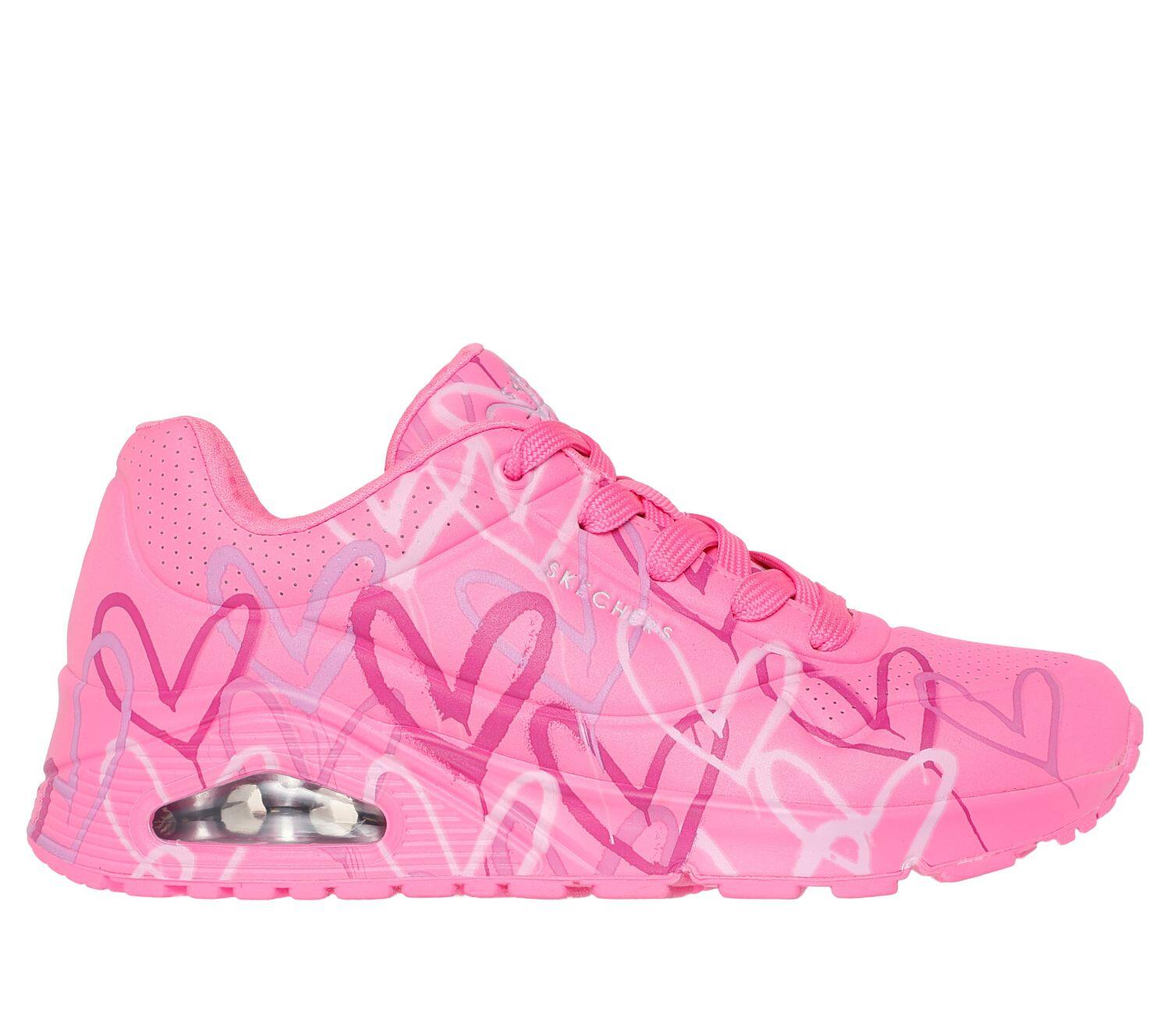 Dames UNO SPREAD THE LOVE Sneaker Pink 5/5