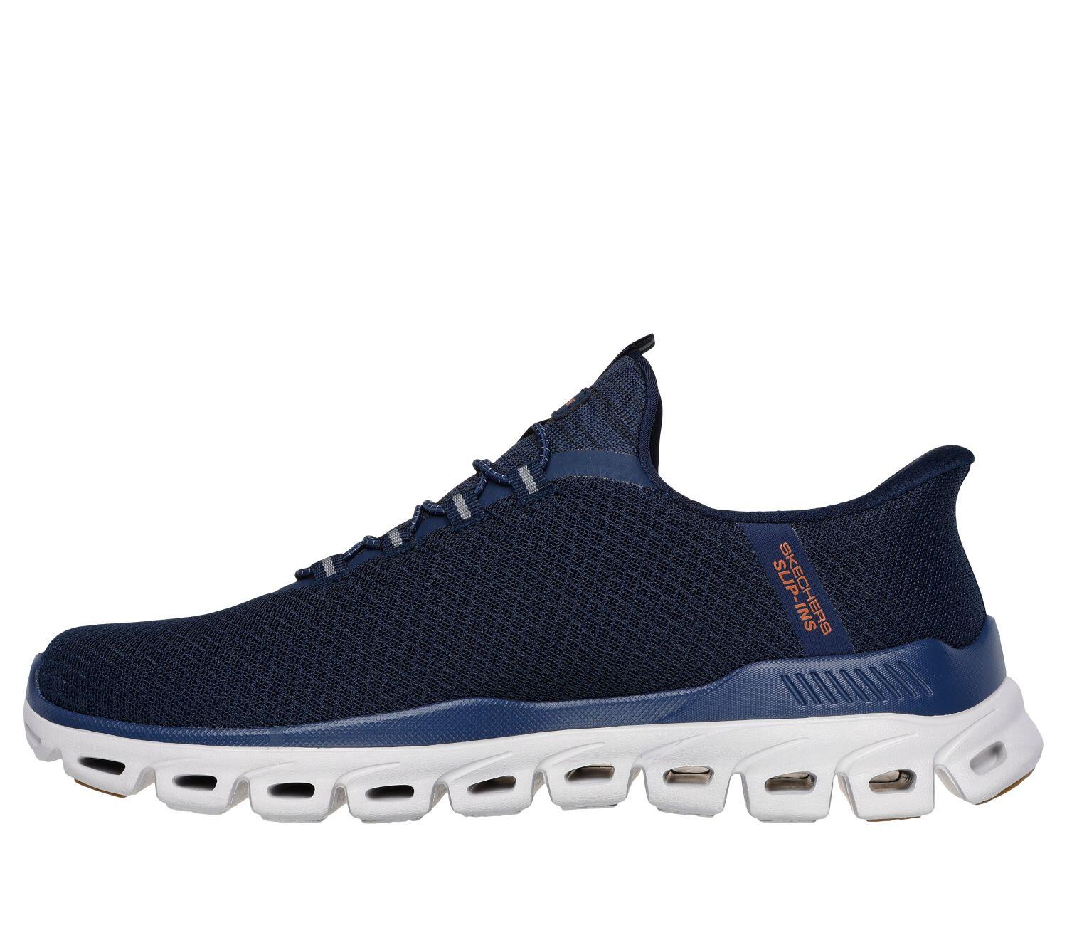 Homme GLIDE-STEP NOXUS Slip-On Bleu Marine 4/7