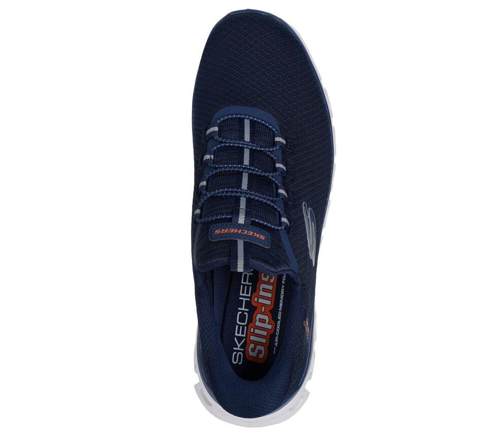 Męskie GLIDE-STEP NOXUS Slip-On Granatowy