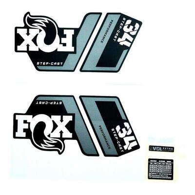 Kit di decalcomanie Fox 2022 34 SC P-S Logo Fork