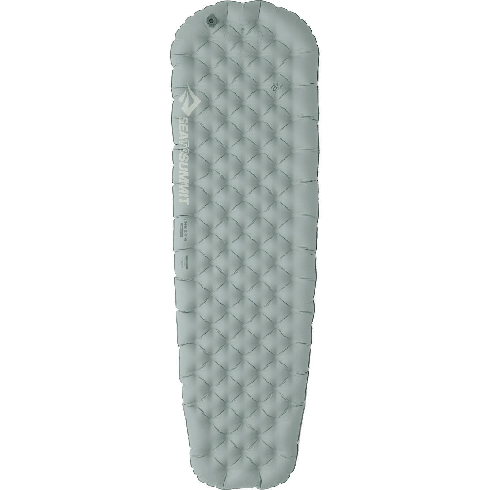 シートゥーサミット Etherlight XT INSULATED エアマット Sea to Summit Ether Light XT Insulated Mat - Regular Grey | Decathlon
