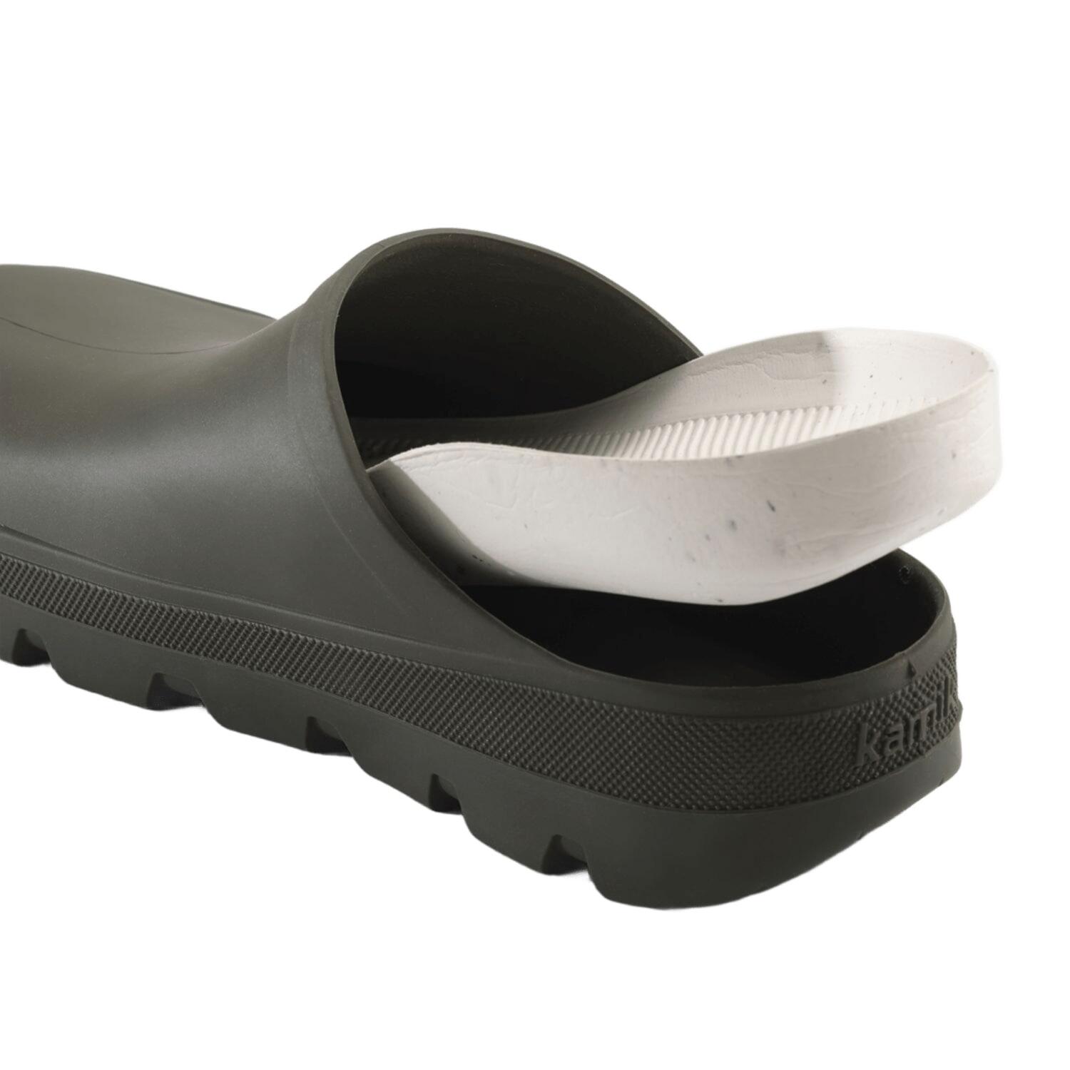 Unisex NOVA Clogs Dunkle Olive 4/6