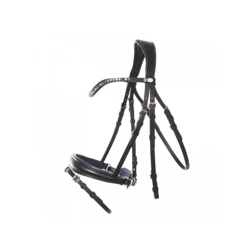 Anatomical riding bridles Kavalkade Ocean
