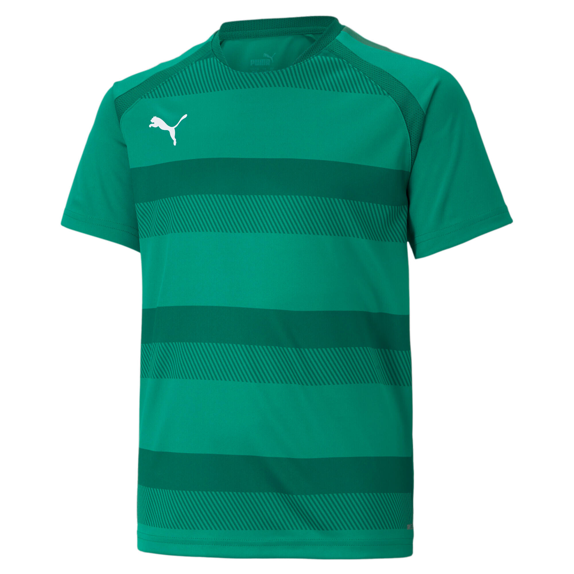 Puma - Maillot Enfant Puma Teamvision - Maillot Manches Courtes - Vert - 15-16 Ans - Decathlon