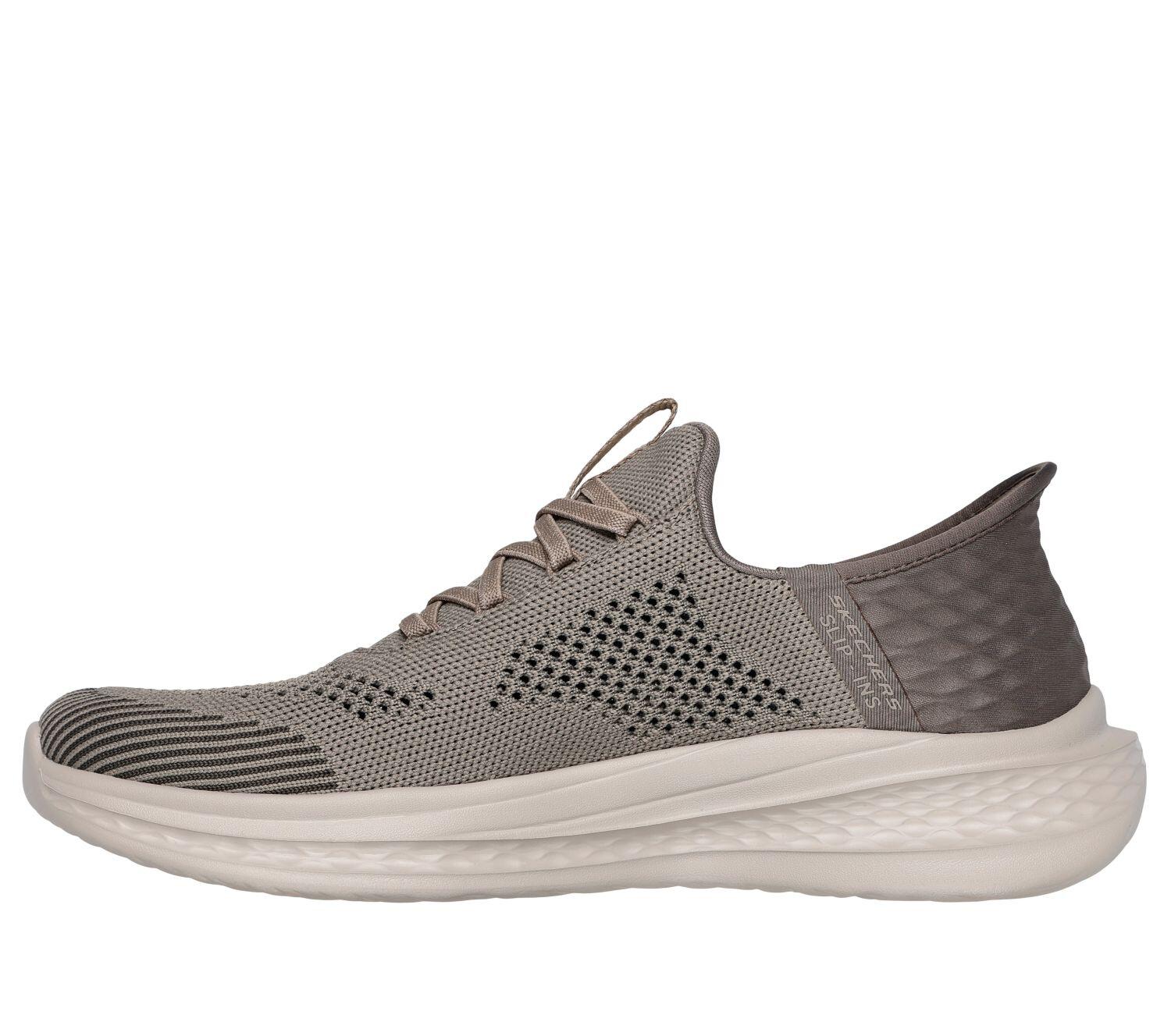 Męskie SLADE QUINTO Slip-On Khaki / Brązowy 4/5