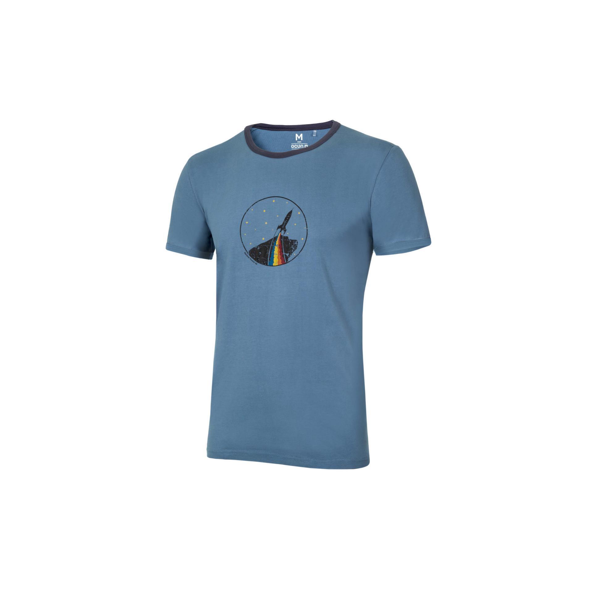 T-shirt Ocun Classic T Organic Rainbow Rocket 1/5