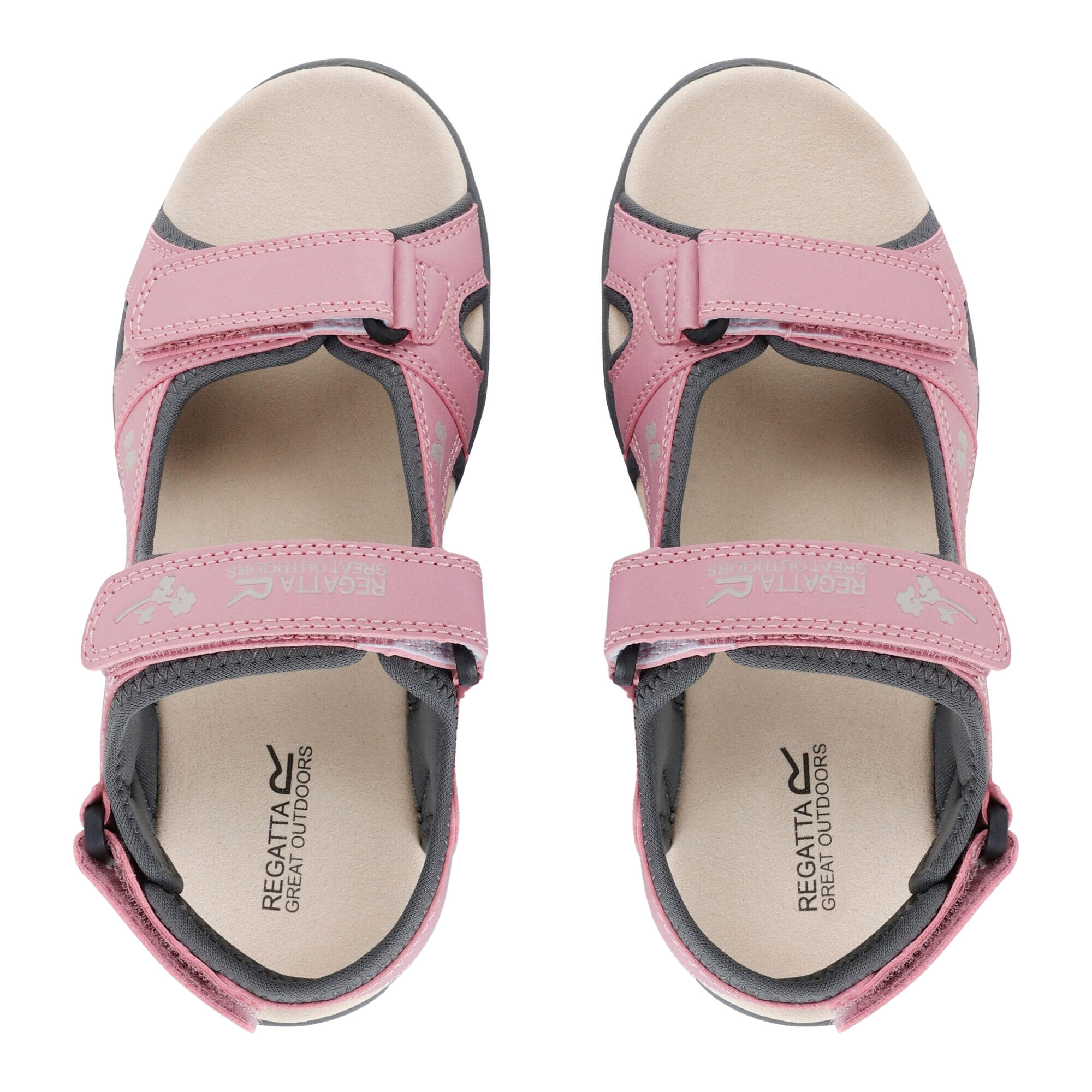 Regatta - Sandales Haris Femme (lilas / Vanille Clair) - Sandales - Blanc|violet - 37 - Decathlon