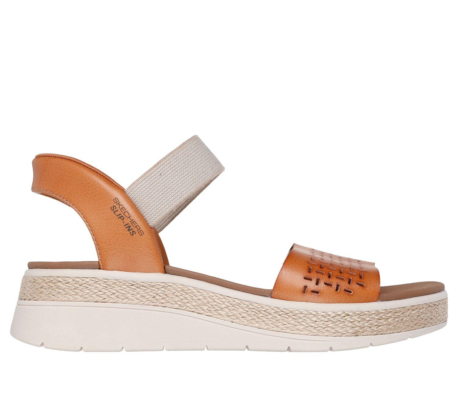 Damen BOBS SUN RAY STEP ASIDE Slip-On Lederbraun 5/7