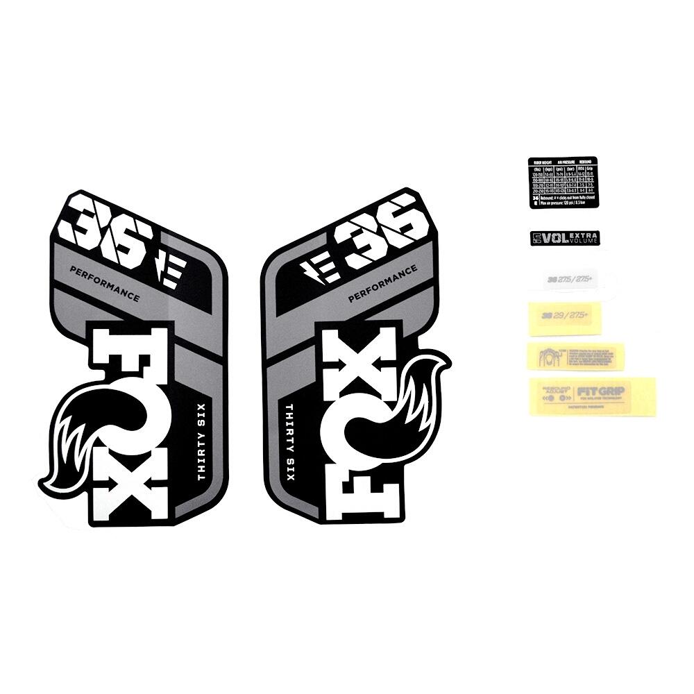 Decal kit Fox 2021, 36, P-S, E-Bike+, Logo, Fork