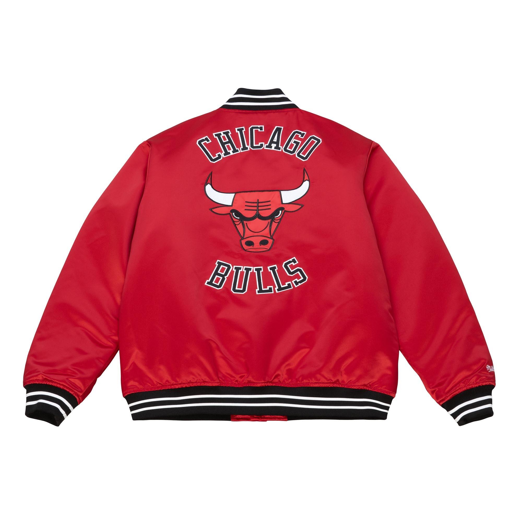 Chaqueta satinada grueso Chicago Bulls 2/4