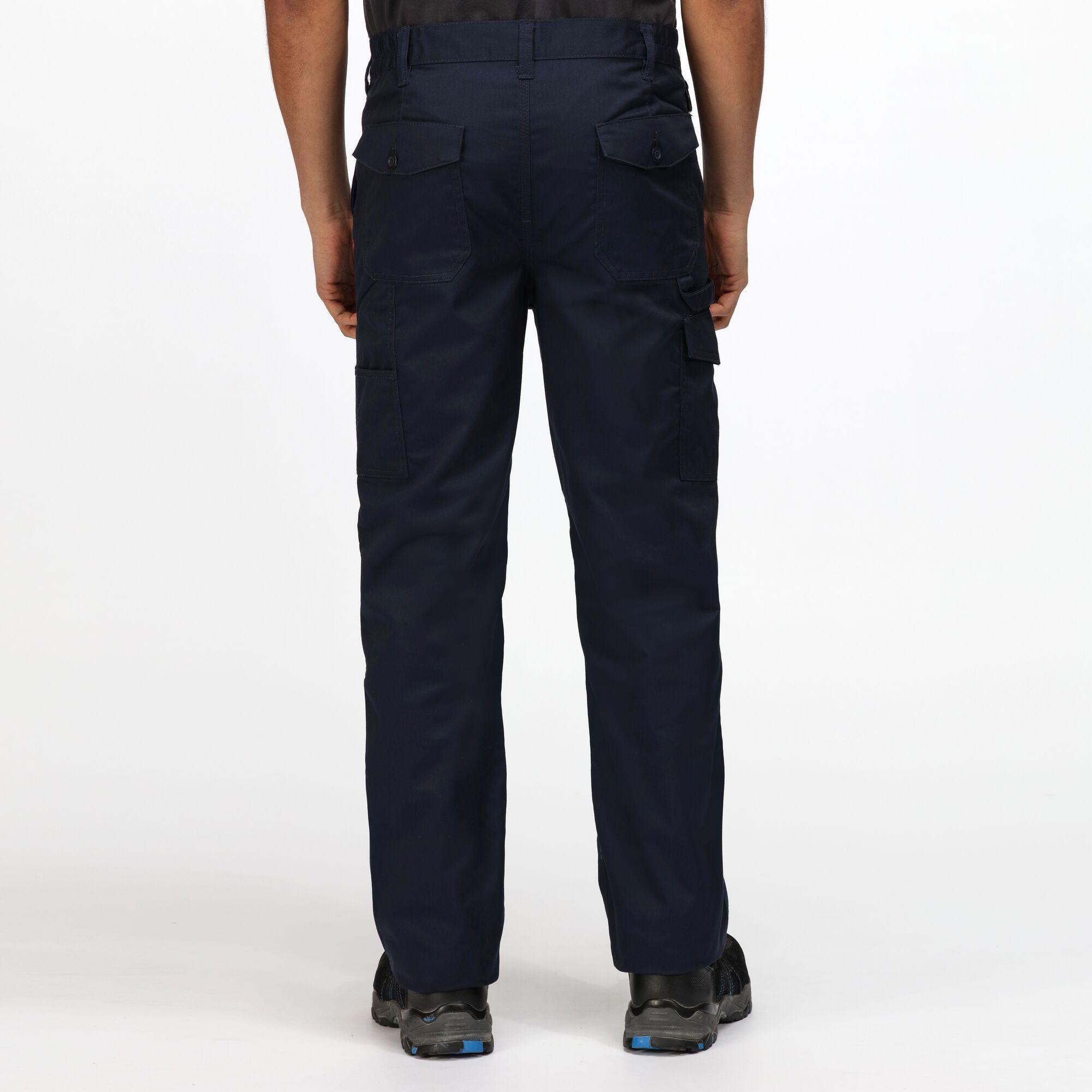 Pantalones Impermeables Pro Cargo para Hombre Azul Gris 2/5