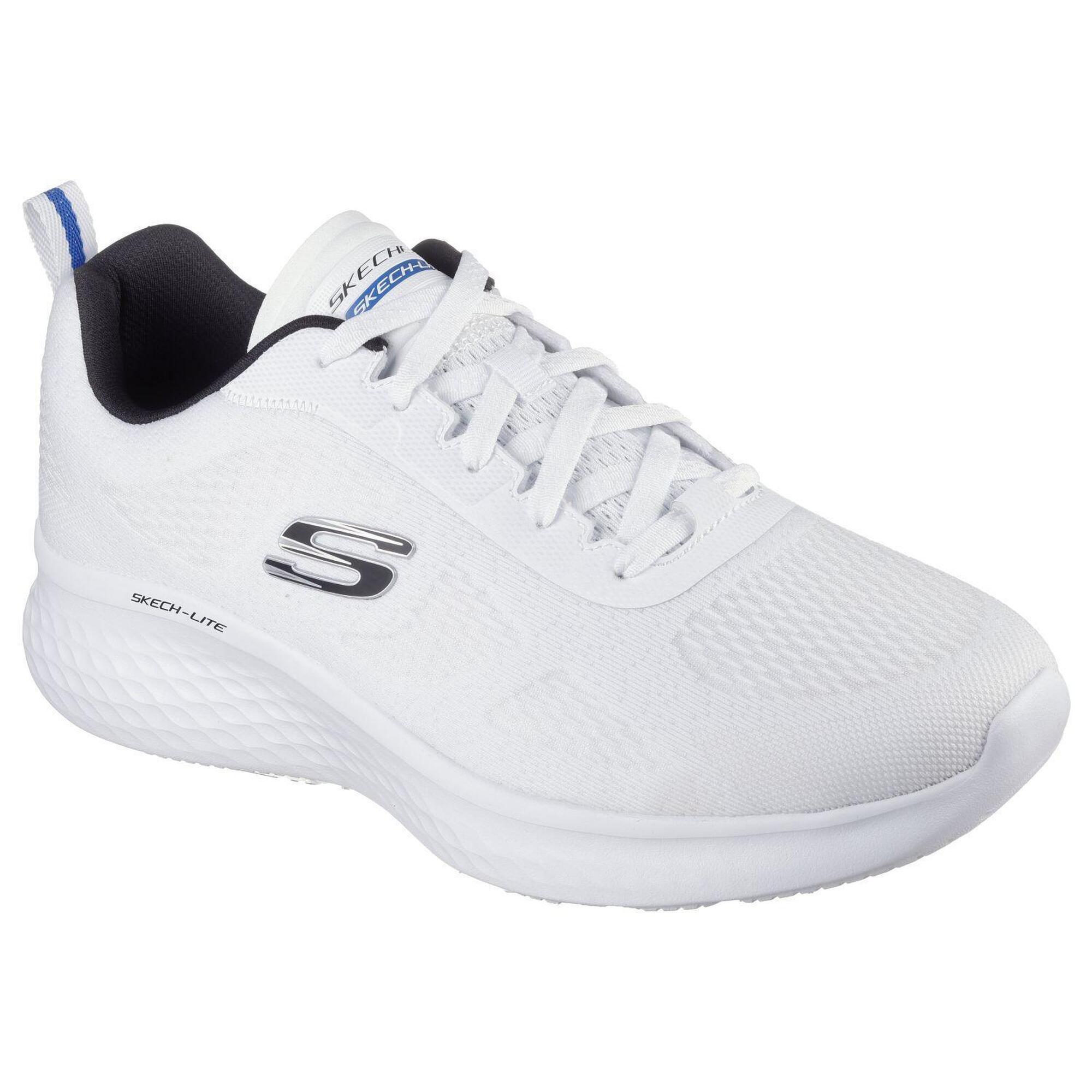 Skechers - Homme Skech-lite Pro Motion Chaussures De Sport / Fitness Blanc / Noir - Baskets - Blanc|noir - 45 - Decathlon