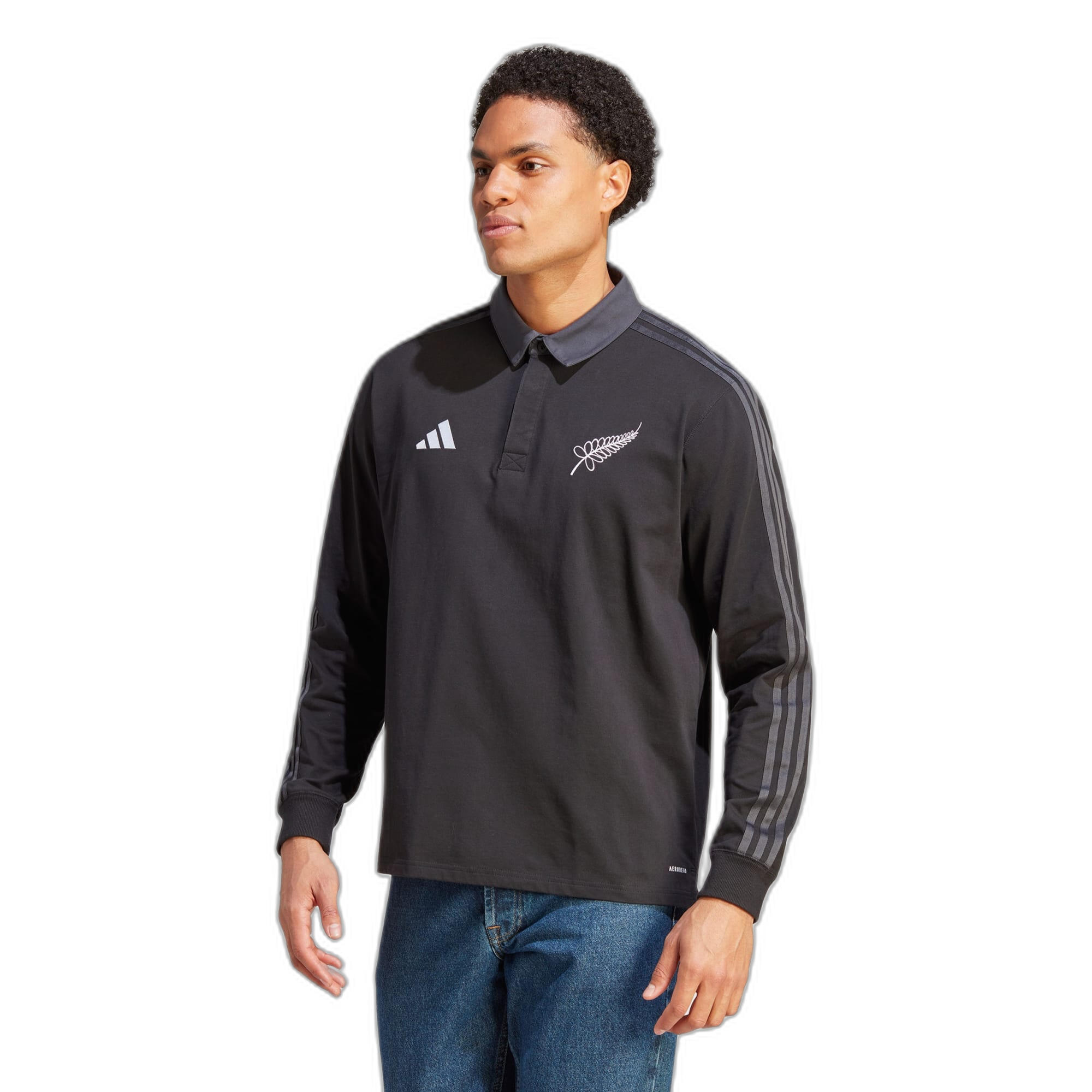 Polo a maniche lunghe All Blacks Aeroready 2023/24 4/7
